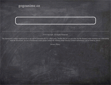 Tablet Screenshot of gogoanime.co